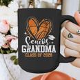 Senior Grandma Class Of 2026 Basketball Graduation Heart Graphic Print Coffee Mug