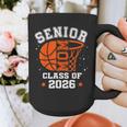 Senior Mom Class Of 2026 Basketball Graduation Graphic Print Coffee Mug