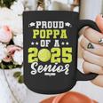 Senior Poppa 2025 Tennis Class Of 2025 Graduation Graphic Print Coffee Mug