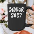Senior Retro Class Of 2027 Graduation High School College Graphic Print Coffee Mug