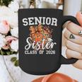Senior Sister Class Of 2026 Coquette Basketball Graduation Graphic Print Coffee Mug
