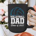 Senior Volleyball Dad Class Of 2025 Graduation Graduate Graphic Print Coffee Mug