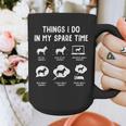Shepsky Things Do Spare Time Dog Mom Dad Graphic Print Coffee Mug