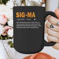 Sigma Male Definition Crazy Aura Lone Wolf Introvert Graphic Print Coffee Mug