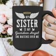 My Sister Is My Guardian Angel In Loving Memorial Memory Tee Graphic Print Coffee Mug