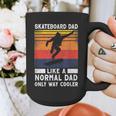 Skateboard Like A Normal Dad Vintage 80S 90S Retro Graphic Print Coffee Mug