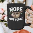 Sloth Shirts Cute Introvert Nope Not Today Sloth Graphic Print Coffee Mug Sloth Shirts Cute Introvert Nope Not Today Sloth Graphic Print Coffee Mug