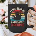 I Like Sloths And Maybe 3 People Sloth Introvert Vintage Graphic Print Coffee Mug I Like Sloths And Maybe 3 People Sloth Introvert Vintage Graphic Print Coffee Mug
