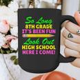 So Long 8th Grade Hello High School Graduation Graphic Print Coffee Mug