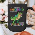 So Long Kindergarten Graduation Class 2025 Dinosaur Kids Graphic Print Coffee Mug