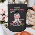 So Long Kindergarten Graduation Class 2025 Unicorn Girls Graphic Print Coffee Mug
