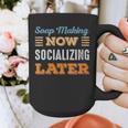 Soap Making Now Minimal Socializing Introvert Vintage Graphic Print Coffee Mug Soap Making Now Minimal Socializing Introvert Vintage Graphic Print Coffee Mug