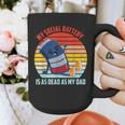 My Social Battery Is As Dead As My Dad Graphic Print Coffee Mug