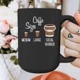 Social Work s Coffee Graduation Social Worker Graphic Print Coffee Mug