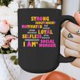 Social WorkerShirt Graduation Social Work Month Graphic Print Coffee Mug