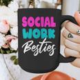 Social Worker Work Coworkers Best Friend Graduation MSW Graphic Print Coffee Mug