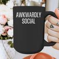 Socially Awkward Awkwardly Social Anxious Introverts Graphic Print Coffee Mug Socially Awkward Awkwardly Social Anxious Introverts Graphic Print Coffee Mug