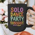 Solo Dance Party Tonight Singles Introvert Humor Graphic Print Coffee Mug Solo Dance Party Tonight Singles Introvert Humor Graphic Print Coffee Mug