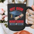 My Son Mastered It Shirt Masters Tee Graduate Graduation Graphic Print Coffee Mug