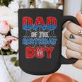 Spider Web Birthday Party Dad Of The Birthday Boy Graphic Print Coffee Mug Spider Web Birthday Party Dad Of The Birthday Boy Graphic Print Coffee Mug