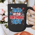 Spider Web Dad Of The Birthday Boy Graphic Print Coffee Mug