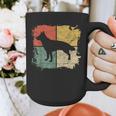 Square Retro German Shepherd Owner Dog Shepard Dad Mom Graphic Print Coffee Mug