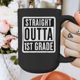 Straight Outta 1st Grade First Graduate Graduation Student Graphic Print Coffee Mug