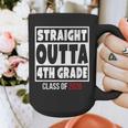 Straight Outta 4th Grade Class Of 2026 Shirt Graduation Graphic Print Coffee Mug