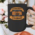 Straight Outta 5th Grade Shirt Fifth Graduation Boys Girls Graphic Print Coffee Mug