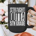 Straight Outta 5th Grade Shirt Graduation 2017 Graphic Print Coffee Mug