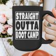 Straight Outta Boot Camp Military Basic Training Graduation Graphic Print Coffee Mug