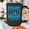 Straight Outta College Class Of 2018 Graduation Shirt Graphic Print Coffee Mug