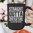 Straight Outta Cosmetology School Class Of 2025 Graduation Graphic Print Coffee Mug