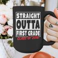 Straight Outta First Grade Class Of 2018 Graduation Graphic Print Coffee Mug