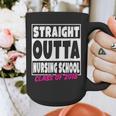 Straight Outta Nursing School Class Of 2018 Graduation Graphic Print Coffee Mug