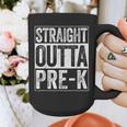 Straight Outta Pre-K Shirt Preschool Boy Girl Graduation Graphic Print Coffee Mug