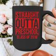 Straight Outta Preschool Graduation Class Of 2018 Graphic Print Coffee Mug