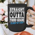 Straight Outta Third Grade Class Of 2019 Graduation Graphic Print Coffee Mug