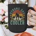 Strong Dad Workout Weight Lifting Father's Day Graphic Print Coffee Mug