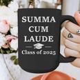 Summa Cum Laude Class Of 2025 Distinction Degree Graduation Graphic Print Coffee Mug