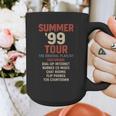 Summer 99 Tour Original Playlist Retro Nostalgia Graphic Print Coffee Mug