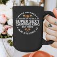 Super Camping King Camp Camper Dad Men Husband Graphic Print Coffee Mug