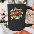Super Daddy Comic Book Superhero Father's Day Graphic Print Coffee Mug Super Daddy Comic Book Superhero Father's Day Graphic Print Coffee Mug