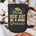 Super Proud Great Aunt Of 2025 Graduate Graduation Family Graphic Print Coffee Mug