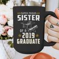 Super Proud Sister Of A 2019 Graduate Shirt Graduation Graphic Print Coffee Mug