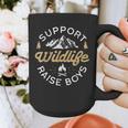 Support Wildlife Raise Boys Parent Mom & Dad Graphic Print Coffee Mug