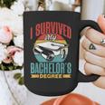 I Survived My Bachelor's Degree Party Bachelor Graduation Graphic Print Coffee Mug