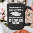 I Survived My Daughter's Engineering Degree Graduation Graphic Print Coffee Mug