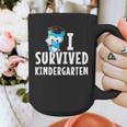 I Survived Kindergarten Graduation Kids Owl Grad Graphic Print Coffee Mug