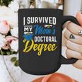 i Survived My Moms Doctoral Degree Graduation Gifts Graphic Print Coffee Mug